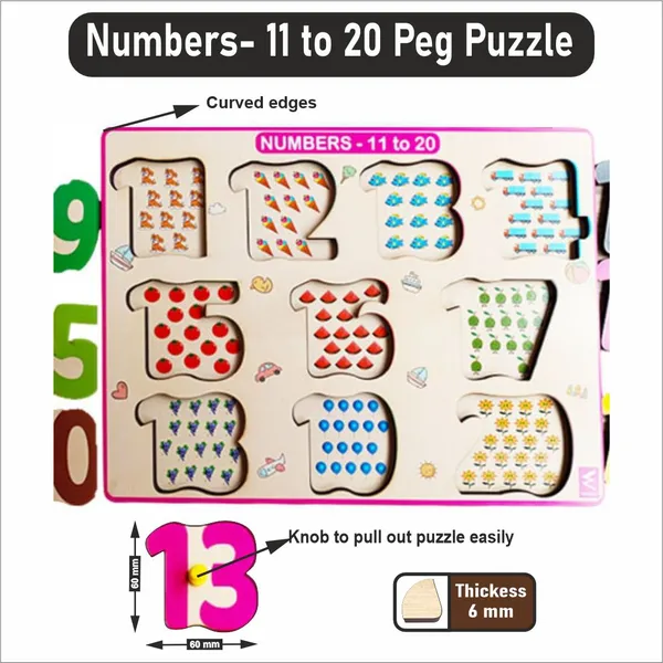Wooden_Hide_And_See_Numbers_11-20_Peg_Board_Puzzle_12X9_Inch