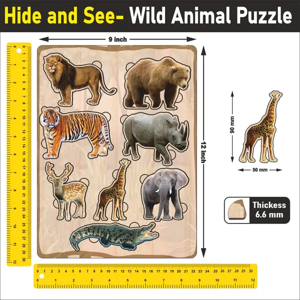 Wissen_Wooden_Hide_And_See_Wild_Animals_Educational_Puzzle