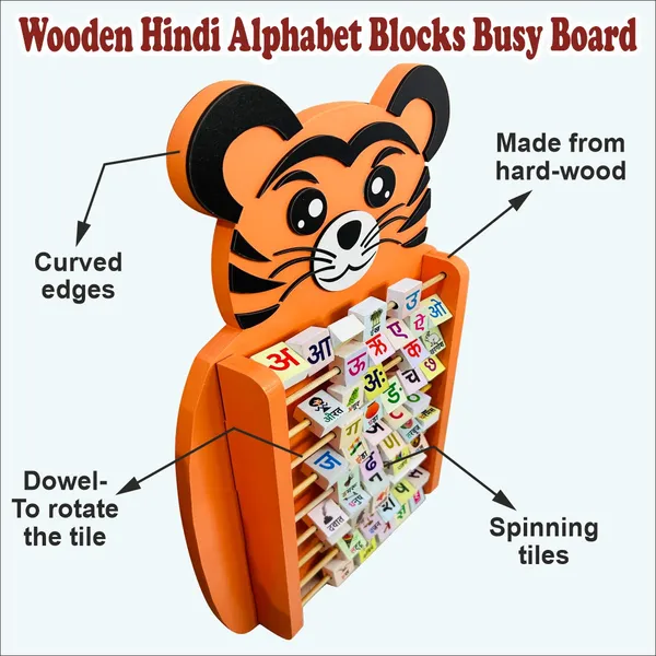 Wissen_Wooden_Hindi_Alphabet_Busy_Wall_Board