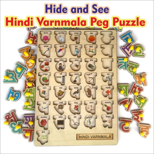 Wissen_Wooden_Hindi_Varnamala_Peg_Board_Puzzle