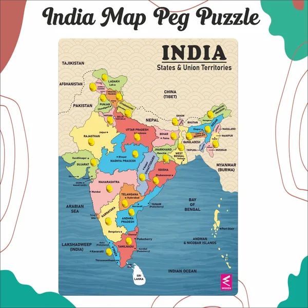 Wissen_Wooden_India_Map_Peg_Board_Puzzle
