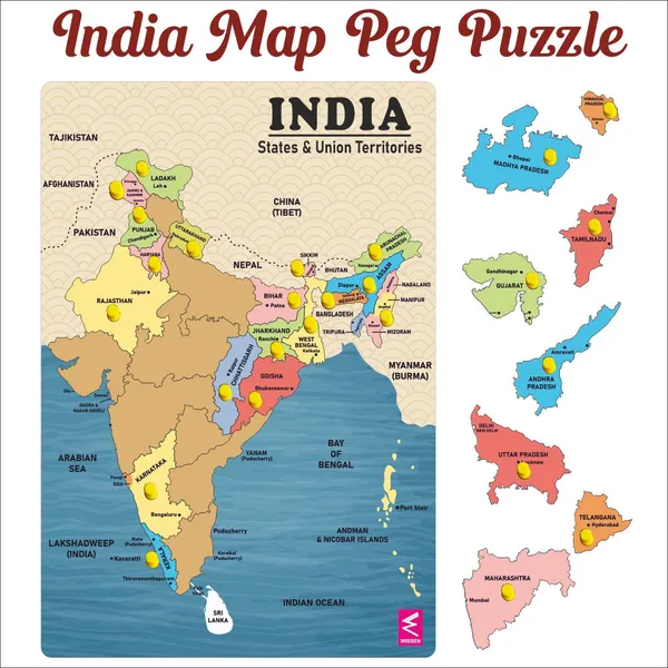 Wissen_Wooden_India_Map_Peg_Board_Puzzle