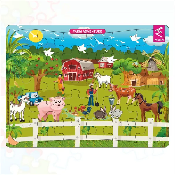 Wooden_Jigsaw_puzzle_-12*9_inch-_Jungle_theme
