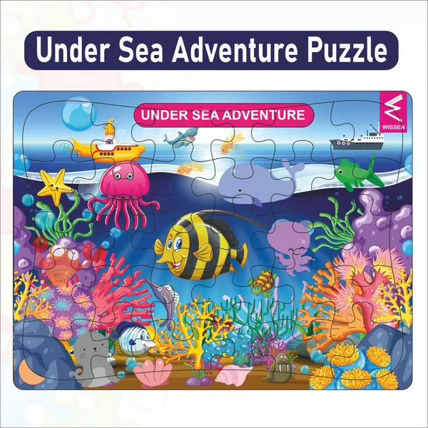 Wooden_Jigsaw_puzzle_-12*9_inch-_Under_Sea_theme