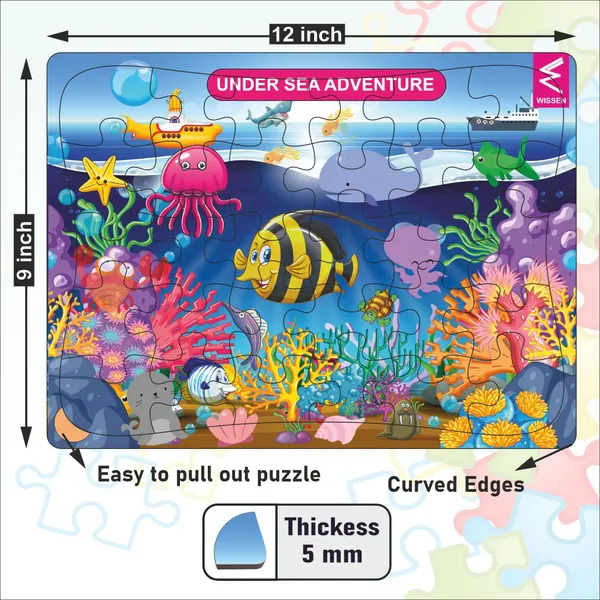 Wooden_Jigsaw_puzzle_-12*9_inch-_Under_Sea_theme