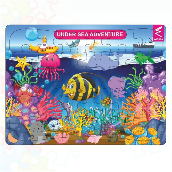 Wooden_Jigsaw_puzzle_-12*9_inch-_Under_Sea_theme