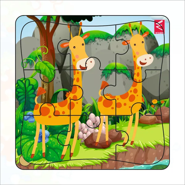 Wooden_Jigsaw_Puzzlegiraffe_Theme