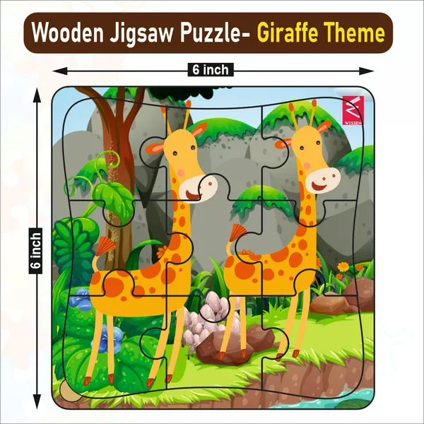 Wooden_Jigsaw_Puzzlegiraffe_Theme