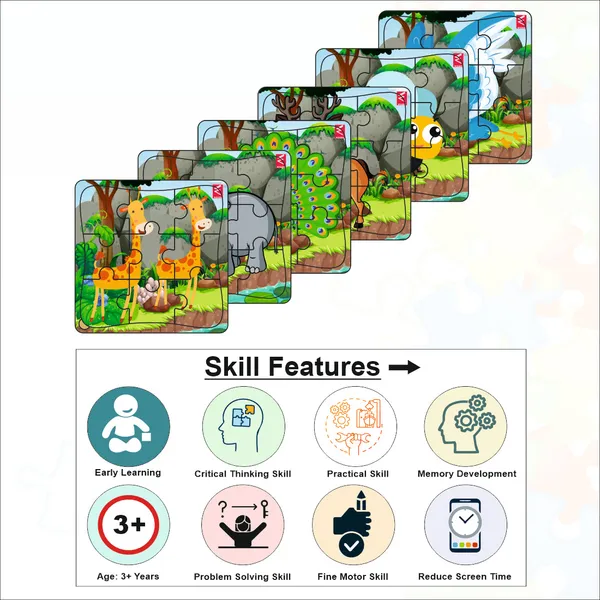 Wooden_Jigsaw_puzzle_-6*6_inch-Set_of_6
