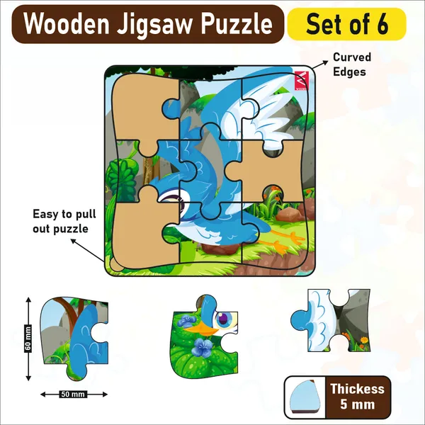 Wooden_Jigsaw_puzzle_-6*6_inch-Set_of_6