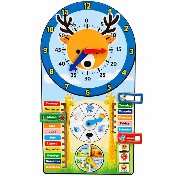 Wooden_Jungle_Safari_Wall_Calendar_Wall_Game