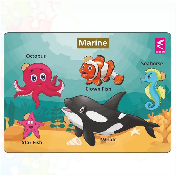 Wooden_Marine_Habitat_Learning_Puzzle_board_game_for_kids