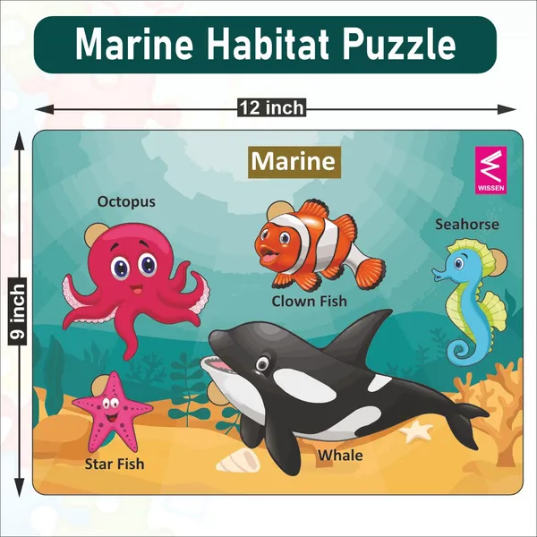 Wooden_Marine_Habitat_Learning_Puzzle_Board_Game_For_Kids