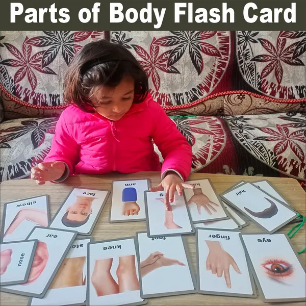 Wooden_(MDF)_Parts_of_Body_Learning_Flash_card_with_lacing_thread.