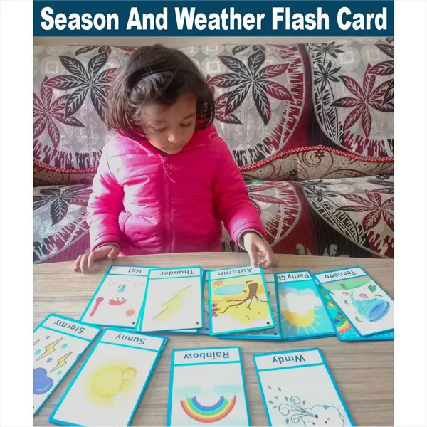 Wooden_(Mdf)_Season_And_Weather_Learning_Flash_Card_With_Lacing_Thread.