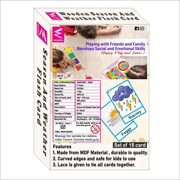 Wooden_(Mdf)_Season_And_Weather_Learning_Flash_Card_With_Lacing_Thread.