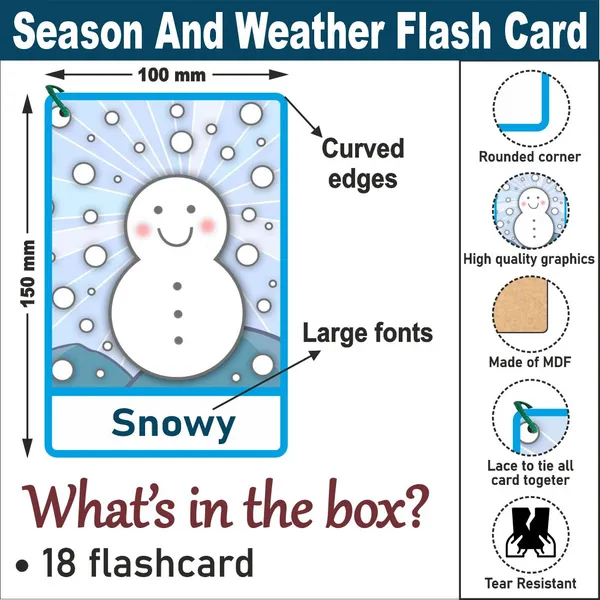 Wooden_(Mdf)_Season_And_Weather_Learning_Flash_Card_With_Lacing_Thread.