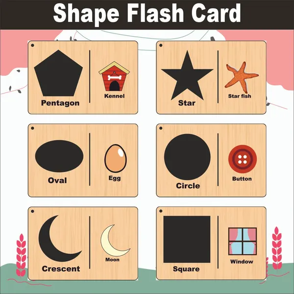 Wooden_(MDF)_Shapes_Learning_Flash_card_with_lacing_thread.