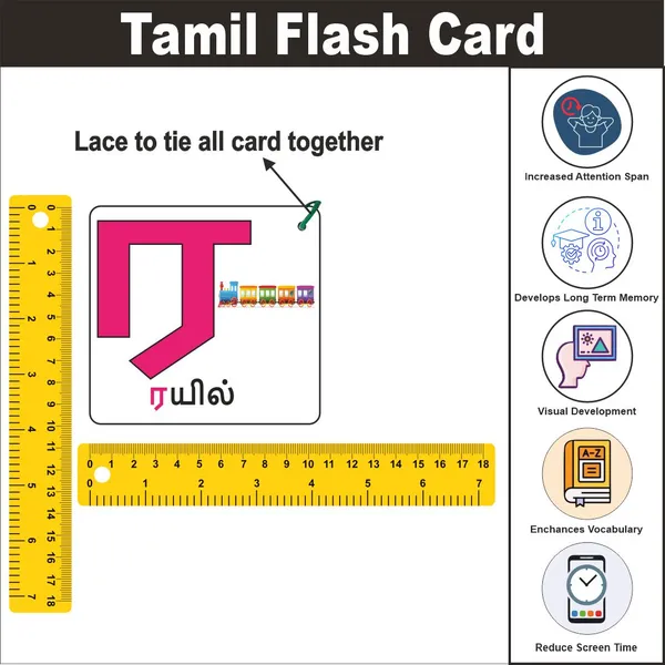 Wooden_(MDF)_Tamil_Consonants_Learning_Flash_card_with_lacing_thread.