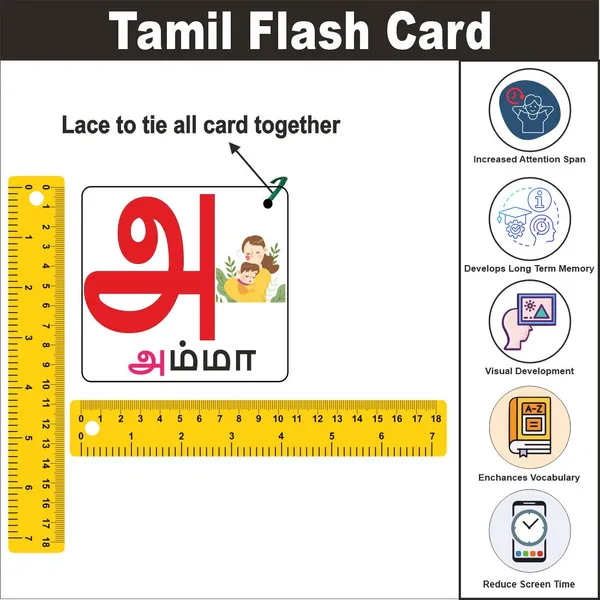 Wooden_(MDF)_Tamil_Swar_Learning_Flash_card_with_lacing_thread.
