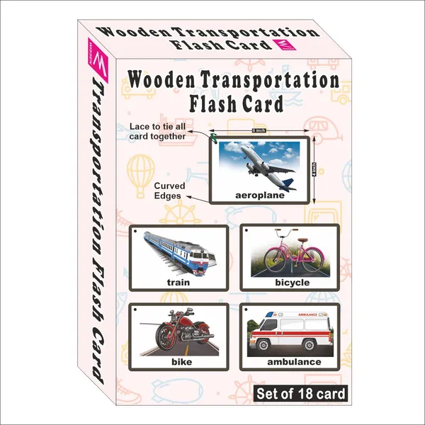 Wooden_(MDF)_Transportation__Learning_Flash_card_with_lacing_thread.