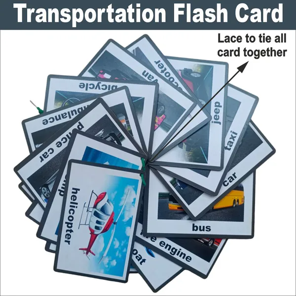 Wooden_(Mdf)_Transportation_Learning_Flash_Card_With_Lacing_Thread.