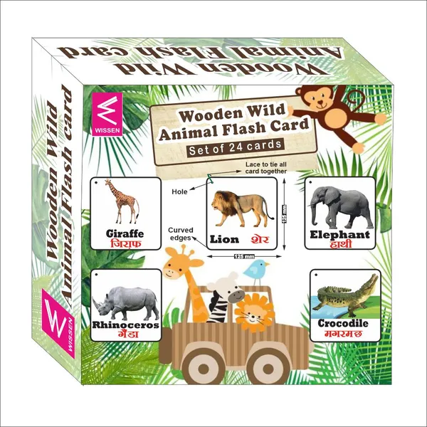 Wooden_(MDF)_Wild_Animals__Learning_Flash_card_with_lacing_thread.