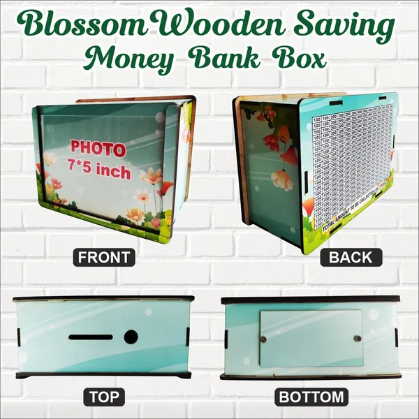Wooden_Money_Saving_Bank_Floral_Themes