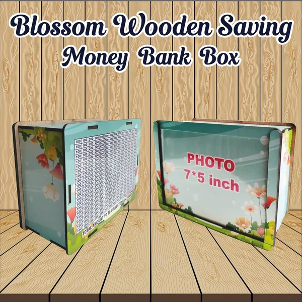 Wooden_Money_Saving_Bank_Floral_Themes
