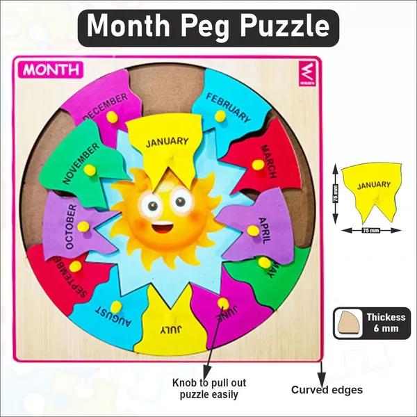 Wooden_Months_Peg_Board_Puzzle-_12*12_inch