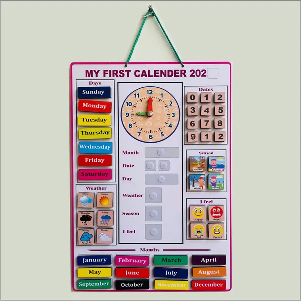 Wooden_My_First__Calendar_Activity_Learning_Board-_Velcro_Based_for_Kids