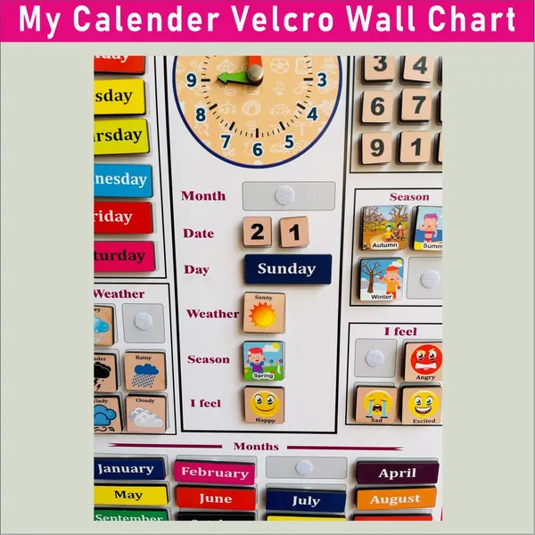 Wooden_My_First_Calendar_Activity_Learning_Board-_Velcro_Based_For_Kids