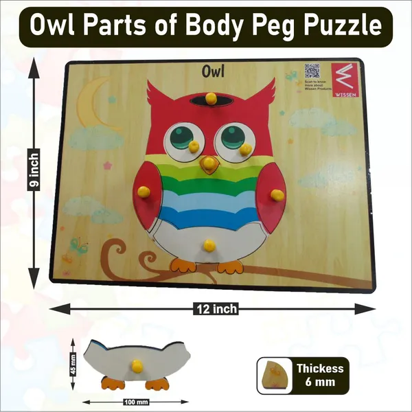 Wooden_OWL_parts_of_body_peg_board_Puzzle_-12*9_inch