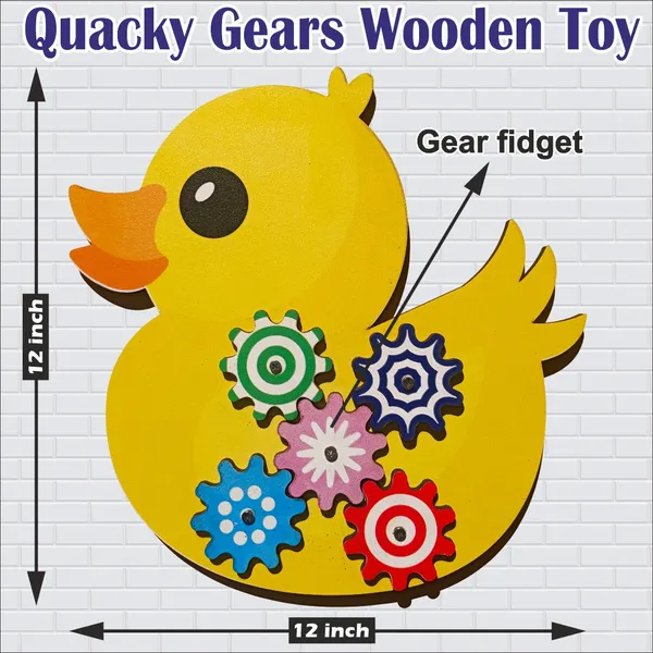Yellow_Wood_Quacky_Gear_Spinning_Sensory_Learning_Toy_For_Kids