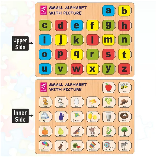 Wooden_Small_Alphabet_matching_with_pictures_puzzle_-12*9_inch