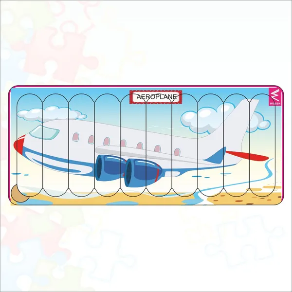 Wooden_Strip_Puzzle_Aeroplane_Design_9X4_Inch
