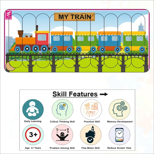 Wooden_Strip_Puzzle_-My_Train_Design__-9*4_inch