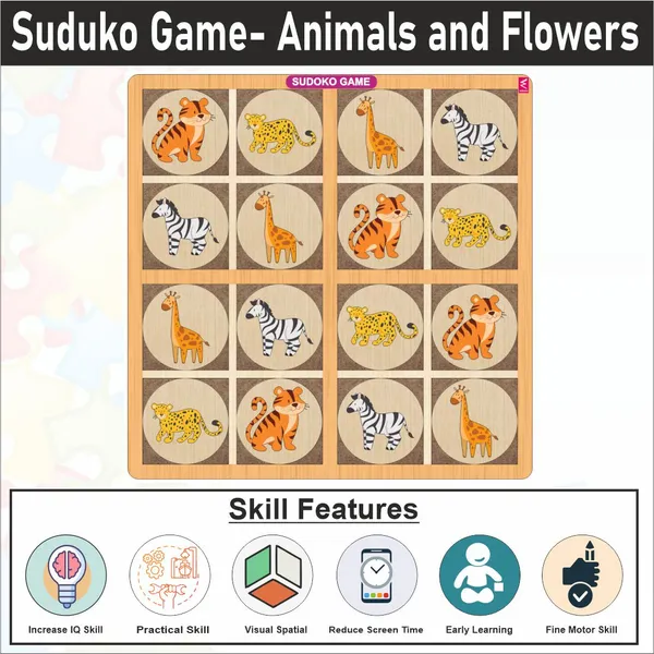 Wooden_Sudoku_Game_Animals_and_Flowers