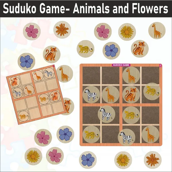 Wooden_Sudoku_Game_Animals_and_Flowers