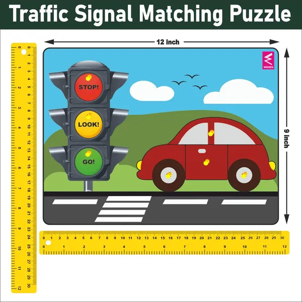 Wooden_Traffic_Signal_and_Car_peg_board_puzzle