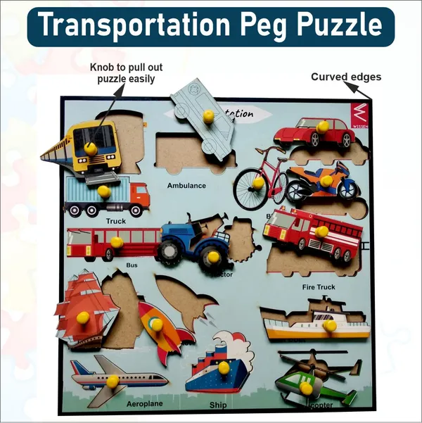 Wooden_Transportation_Educational_peg_board_puzzle-_12*9_inch