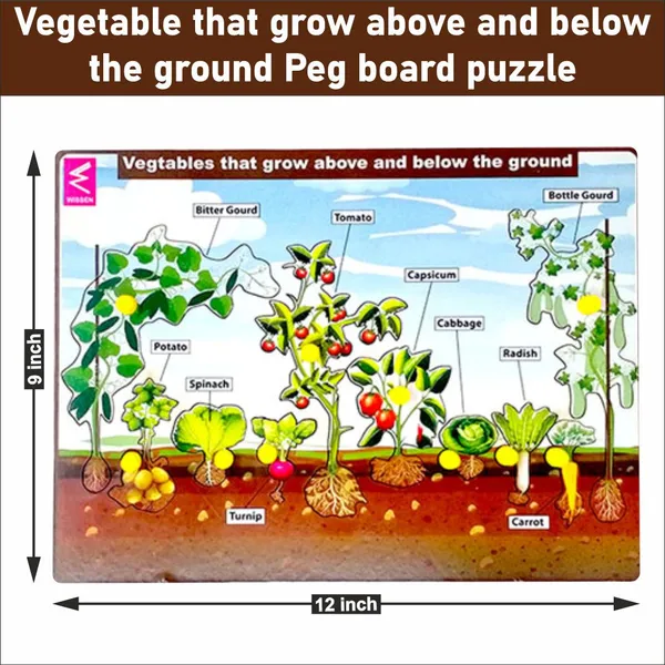 Wooden_Vegetable_above_and_below_ground_Peg_board_puzzle-_12*9_inch