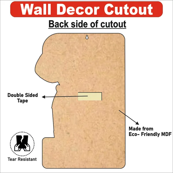 Wooden(MDF)_Wall_Decor_Cutout_for_kids-_Do_not_scribble_on_wall_-Learning_through_Fun_design_-_12*18_inch