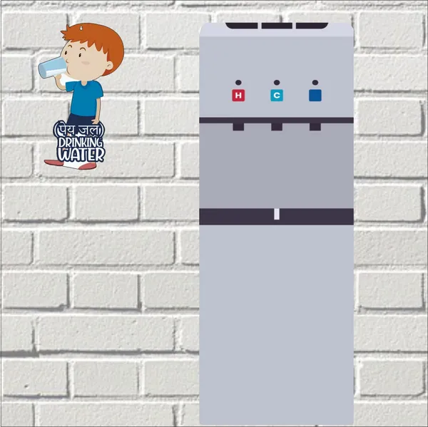 Wooden(MDF)_Wall_Decor_Cutout_for_kids-_Drinking_Water_-Learning_through_Fun_design_-_12*18_inch