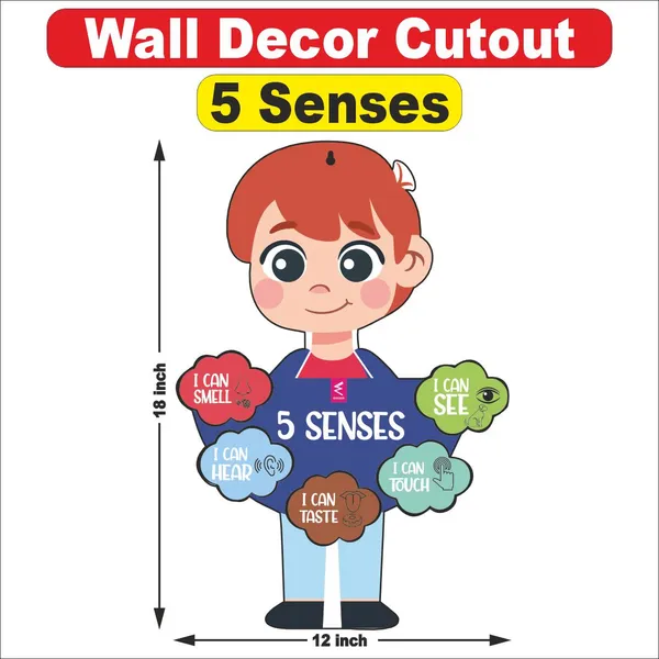 Wooden(MDF)_Wall_Decor_Cutout_for_kids-_Learning_through_Fun_design_-_12*18_inch