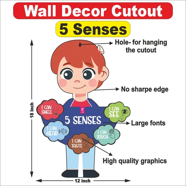 Wooden(MDF)_Wall_Decor_Cutout_for_kids-_Learning_through_Fun_design_-_12*18_inch