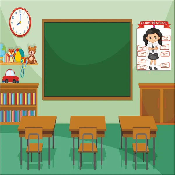 Wooden(Mdf)_Wall_Decor_Cutout_For_Kids-_Ready_For_School_(Girl)-Learning_Through_Fun_Design