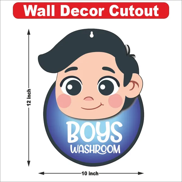Wooden(Mdf)_Wall_Decor_Cutout_For_Kids-_School_Washroom_-Learning_Through_Fun_Design