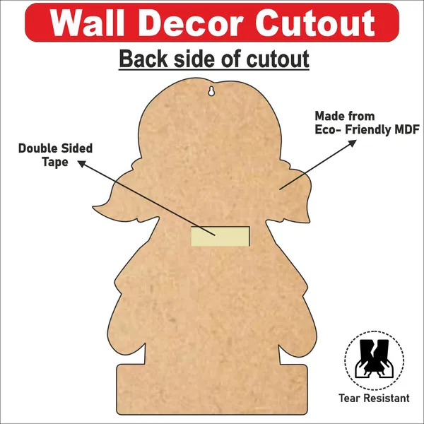 Wooden(MDF)_Wall_Decor_Cutout_for_kids-_Use_a_tissue_-Learning_through_Fun_design_-_12*18_inch