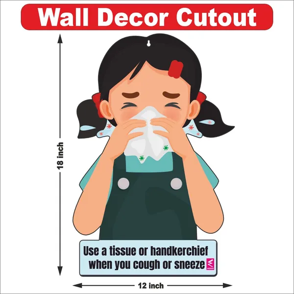 Wooden(MDF)_Wall_Decor_Cutout_for_kids-_Use_a_tissue_-Learning_through_Fun_design_-_12*18_inch